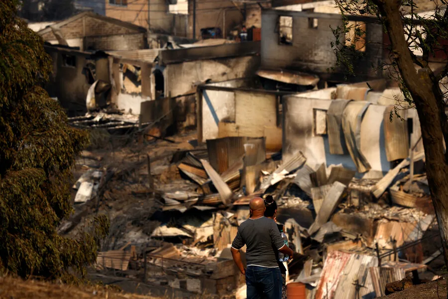 Inicio de año escolar genera alerta en zona afectada por incendios.