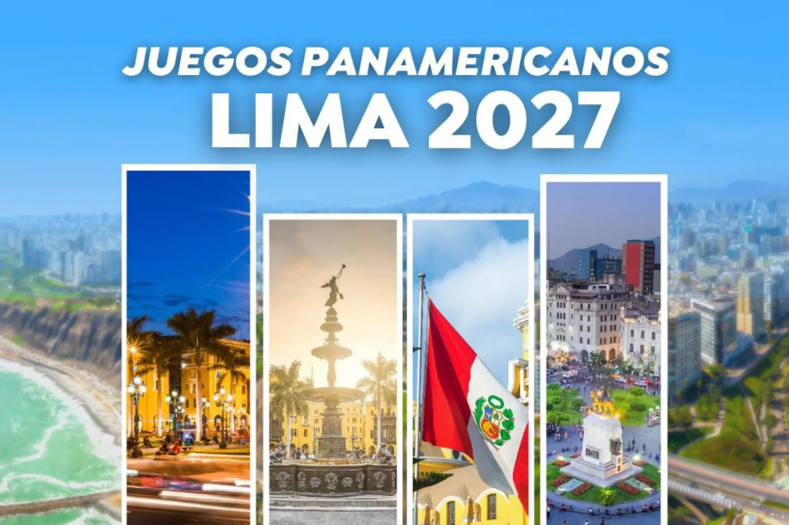 Lima reemplaza a Barranquilla como sede de los Juegos Panamericanos 2027.