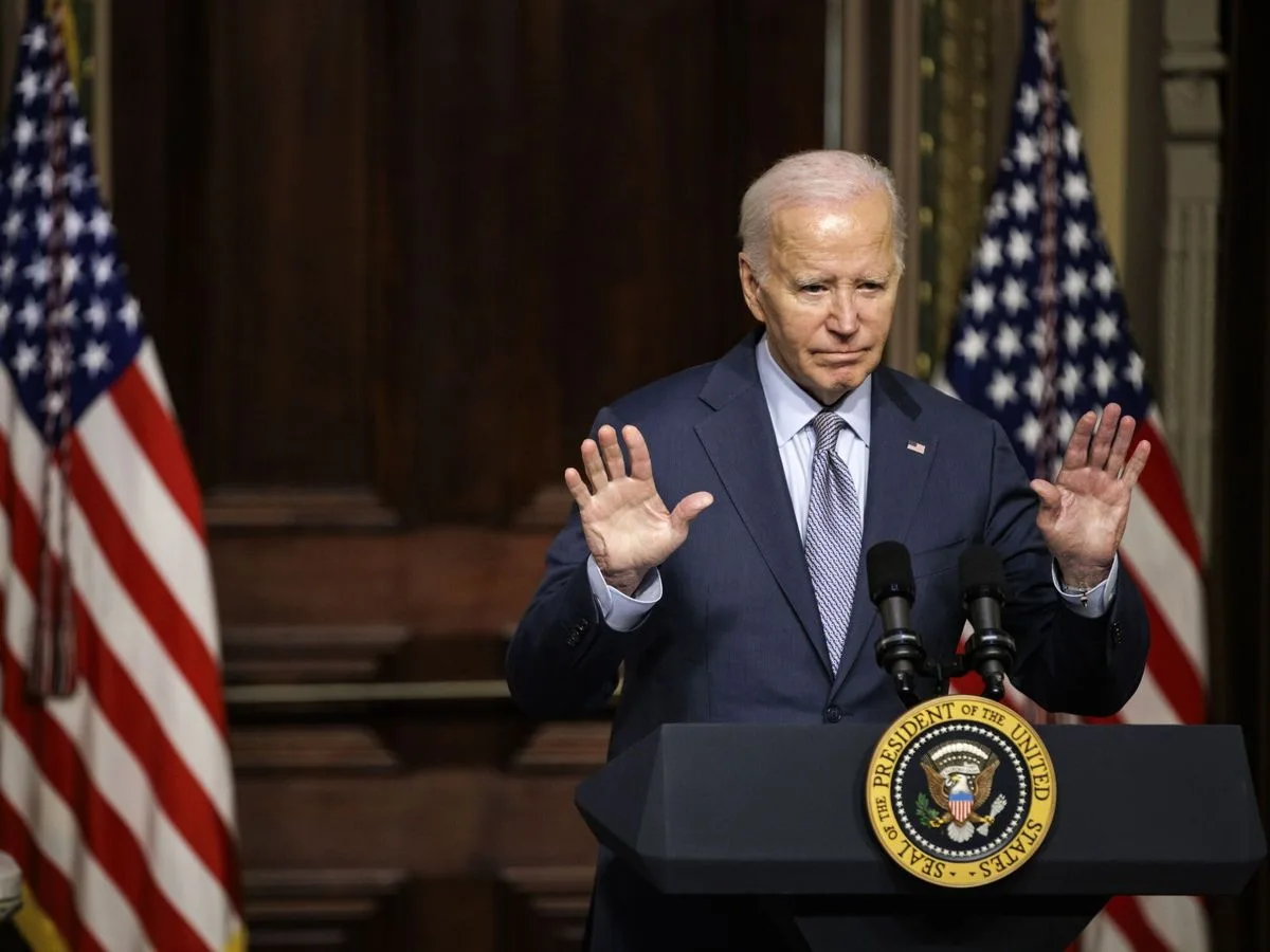 Biden ordena la creación de un puerto de ayuda humanitaria en Gaza.