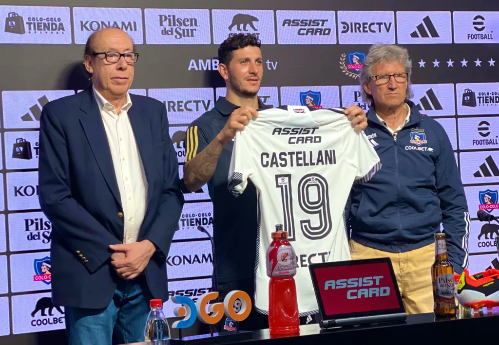 Colo Colo confirma a Gonzalo Castellani como sustituto de César Fuentes