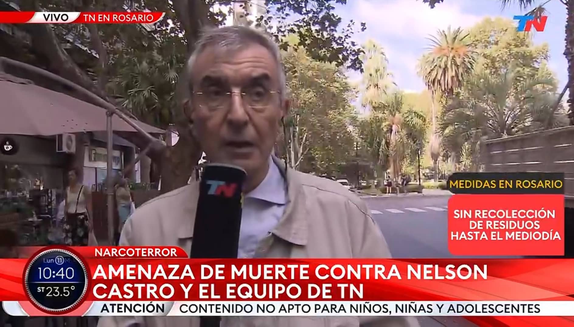 Mafias amenazan de muerte a equipo de prensa argentino: «Fuera de Rosario o terminarán como Cabezas».