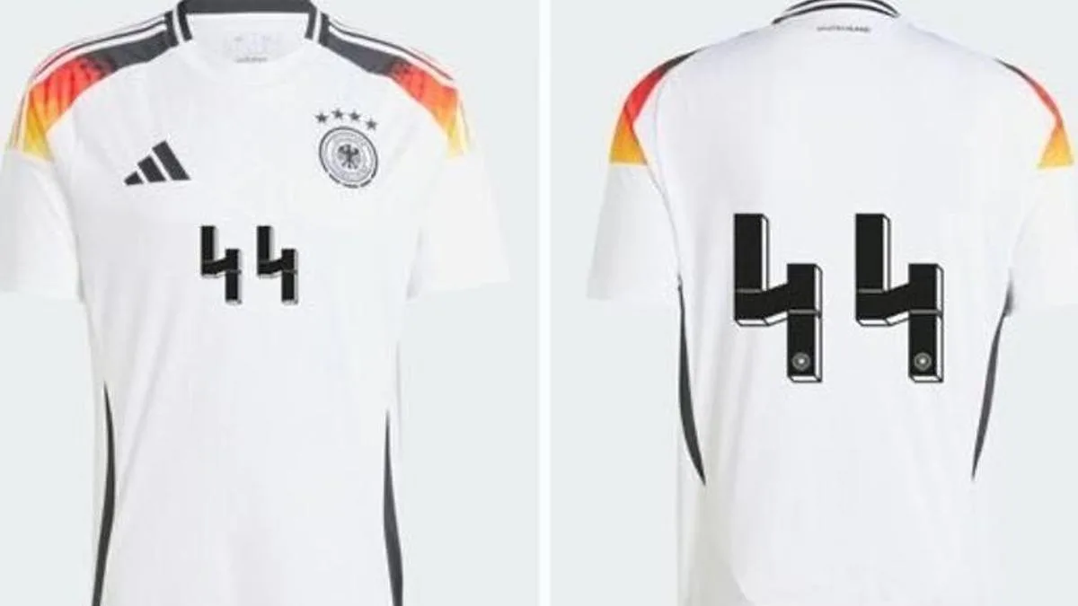 Adidas retira camiseta 44 de Alemania por semejanza con símbolos nazis