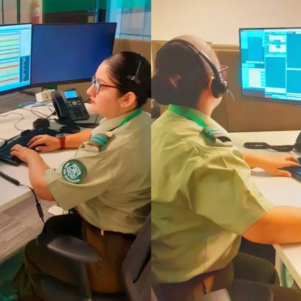 Embarazada recibe asistencia telefónica de una carabinera para dar a luz tras llamar al 133