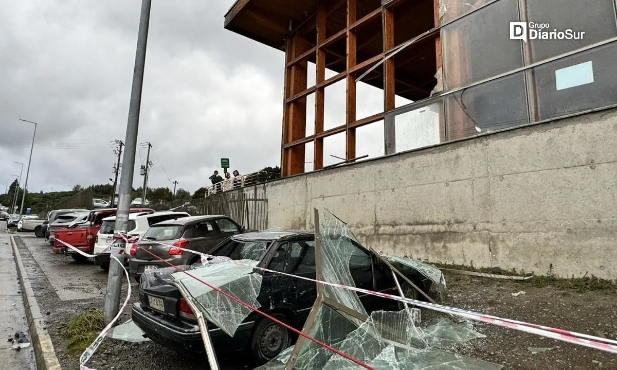 Impacto del sistema frontal en Los Lagos: clases suspendidas, cortes de electricidad y rutas afectadas