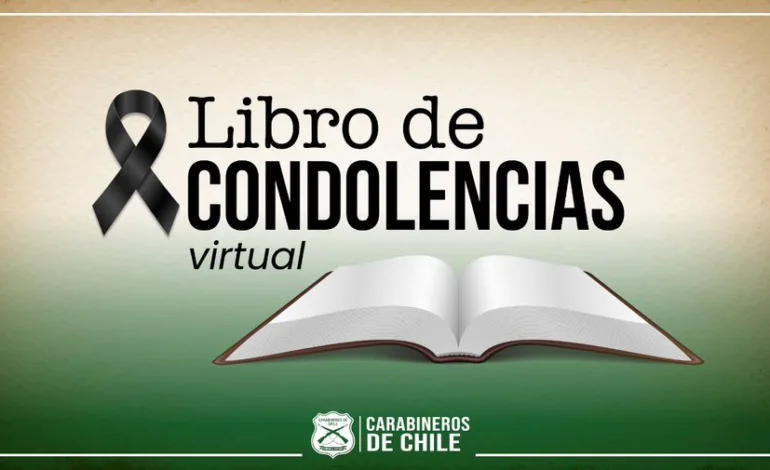 Carabineros de Chile lanza libro de condolencias en línea tras triple asesinato