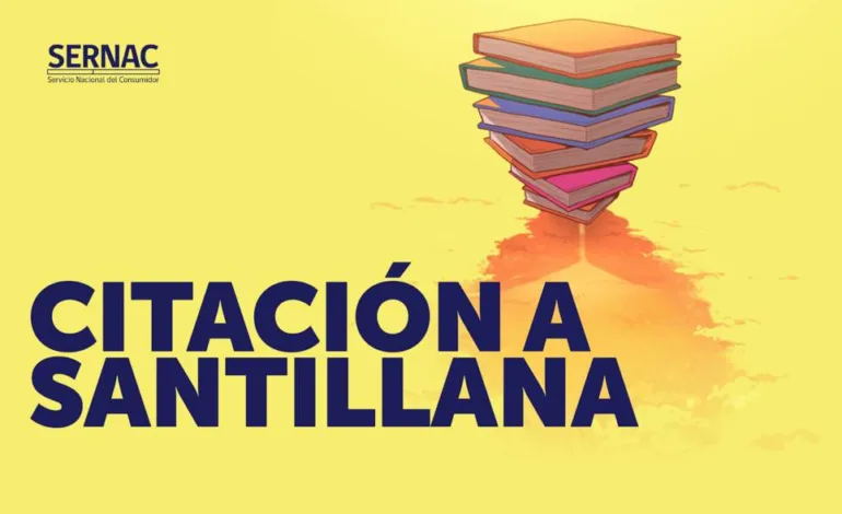 Sernac solicita explicaciones a Santillana ante denuncias por incumplimientos en entrega de libros escolares: Se registran alrededor de 750 reclamos
