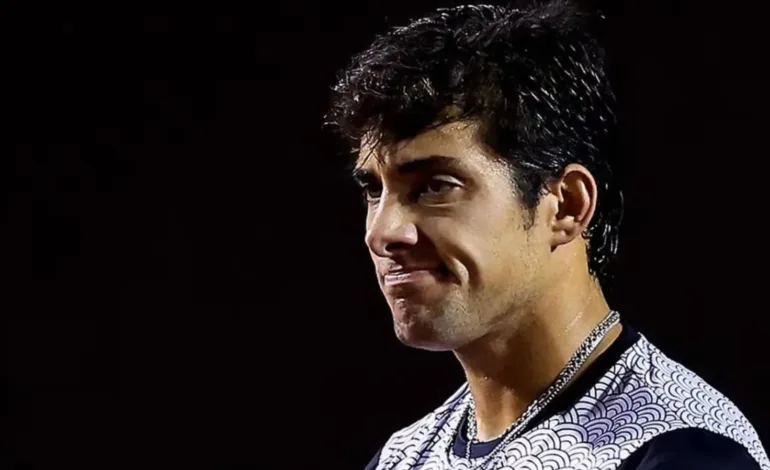 Cristian Garin no logró superar la potencia del número 10 del mundo y se despidió del ATP de Estoril
