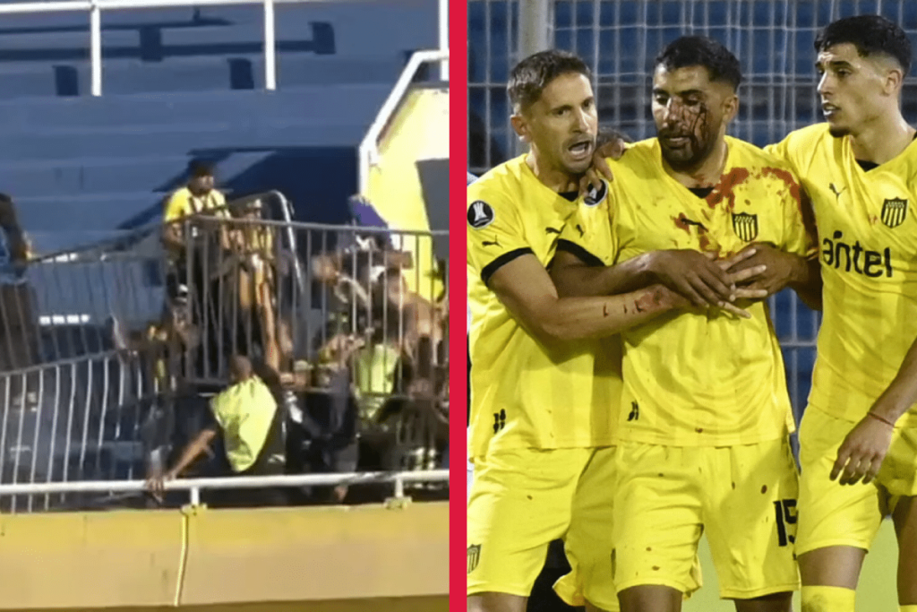 Violencia en la Libertadores: Agresión a jugador de Peñarol y acusaciones contra Rosario