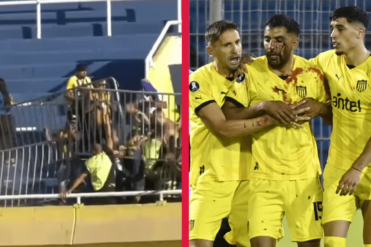 Violencia en la Libertadores: Agresión a jugador de Peñarol y acusaciones contra Rosario