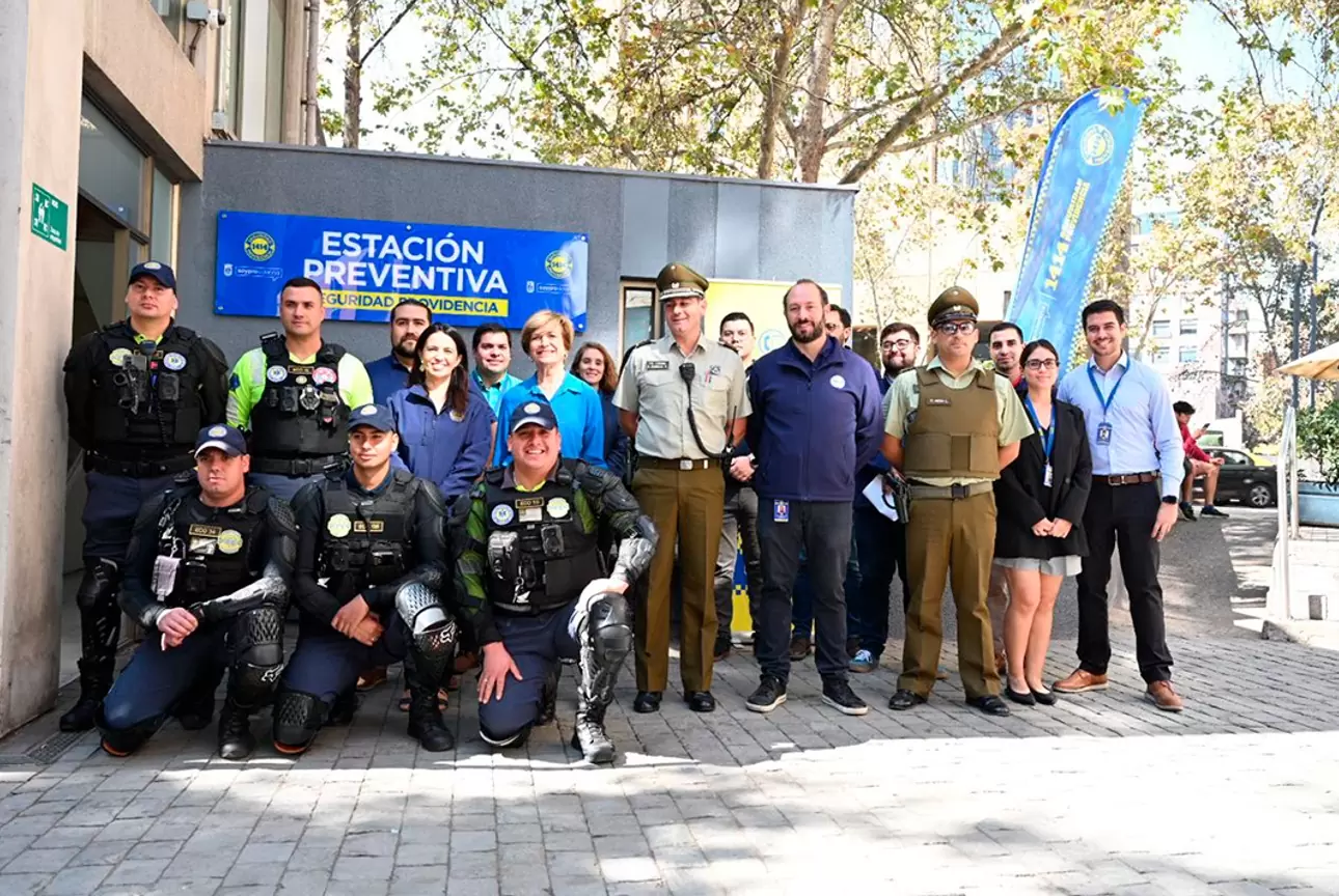 Providencia reabre la Estación Preventiva Seguridad Los Leones
