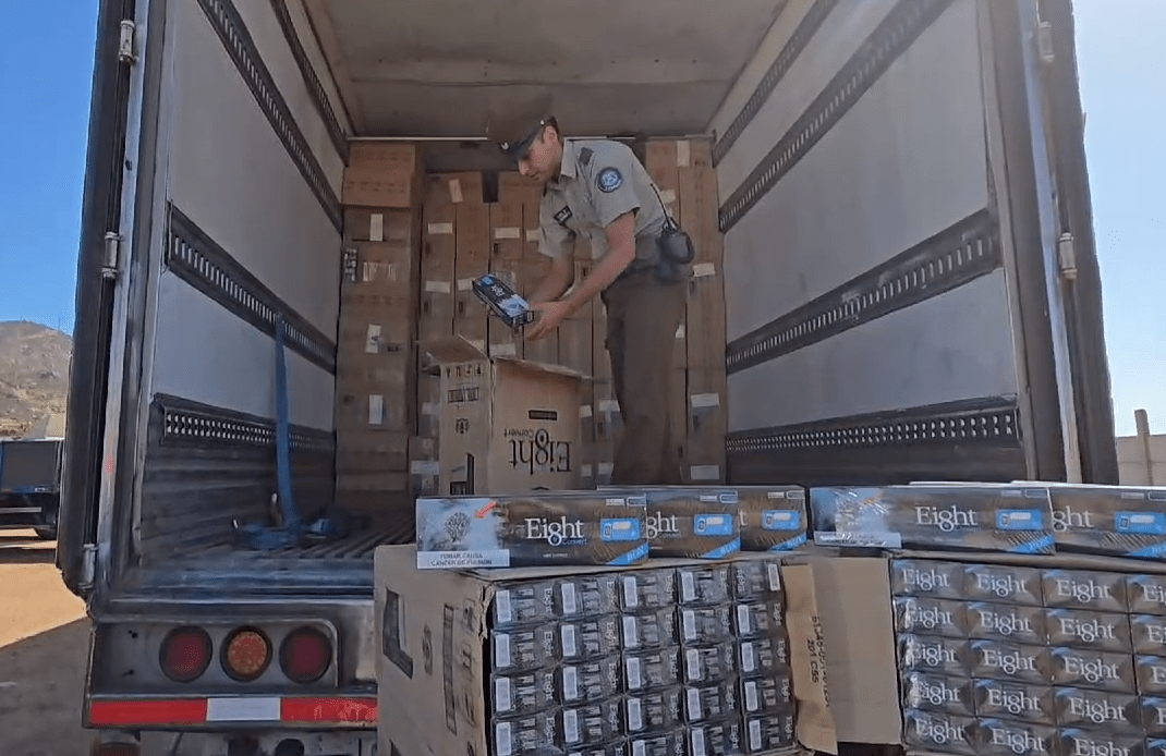 Operativo en Coquimbo: Carabineros Incauta Cerca de 11 Millones de Cigarros de Contrabando