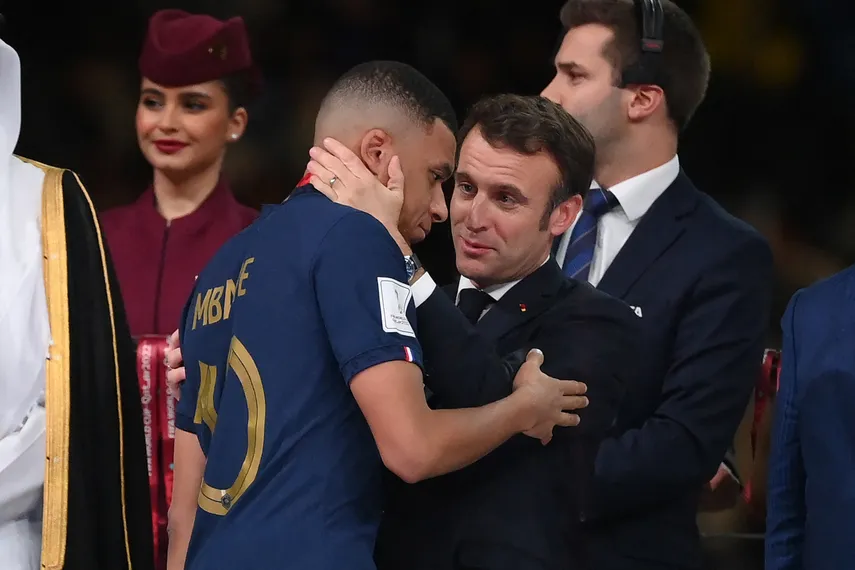 Revelación accidental del presidente francés sobre el futuro de Mbappé para los Juegos Olímpicos