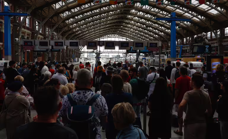 Sabotaje Paraliza la Red Ferroviaria Francesa Durante los Juegos Olímpicos
