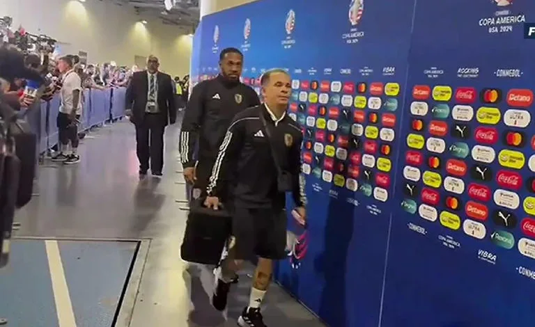 Yeferson Soteldo se hace viral por peculiar método para evitar a periodistas tras partido en la Copa América