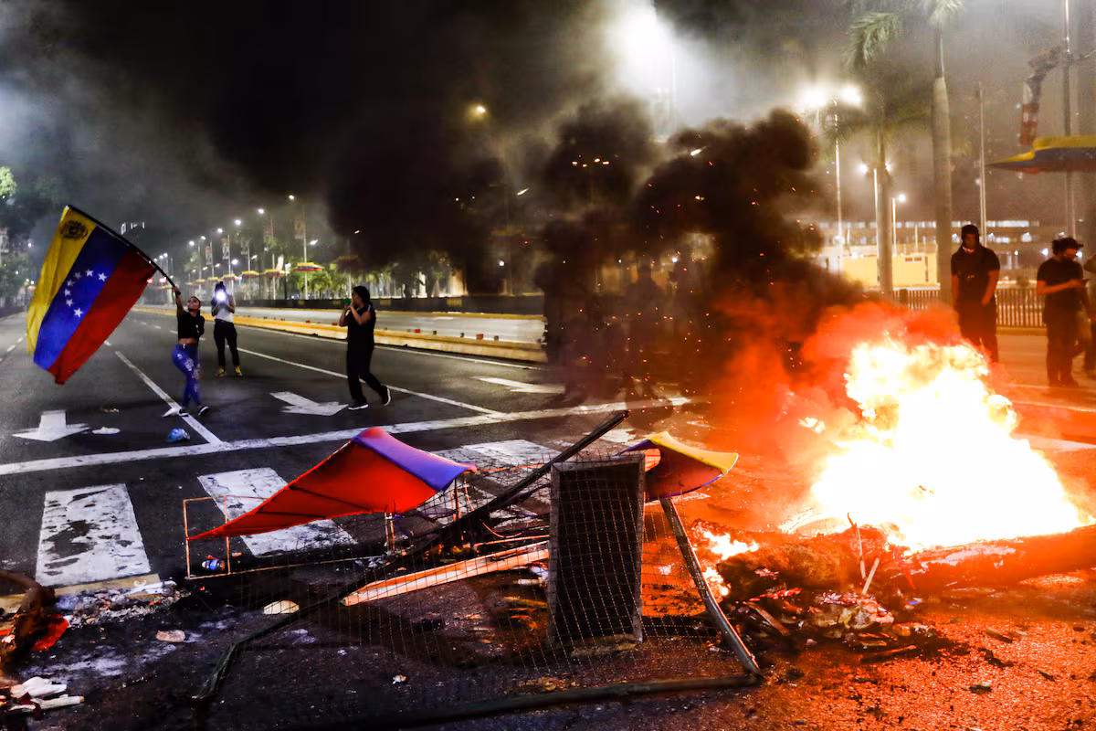 Represión de las manifestaciones en Venezuela deja al menos dos muertos y numerosos detenidos