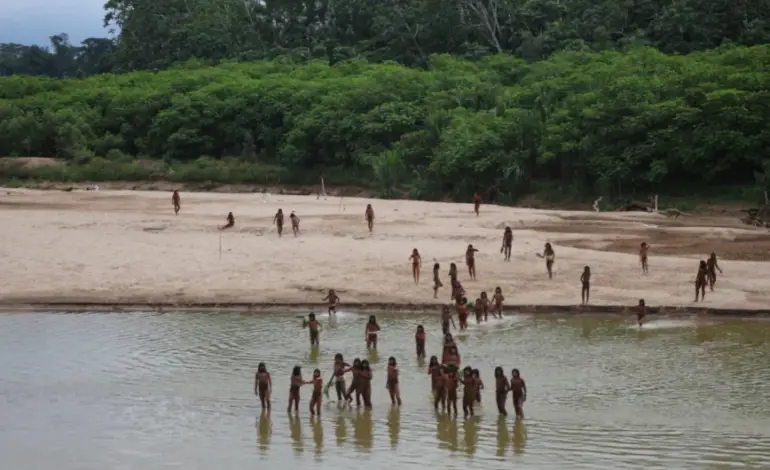 Avistan tribu aislada en la Amazonia peruana cerca de operaciones madereras