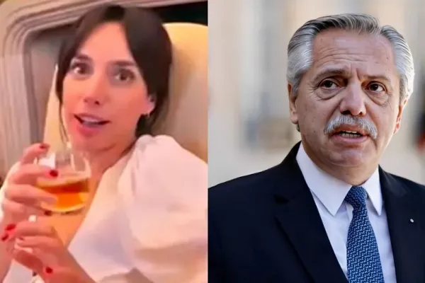Polémica en Argentina: Divulgan nuevo video de Tamara Pettinato y Alberto Fernández en la Casa Rosada