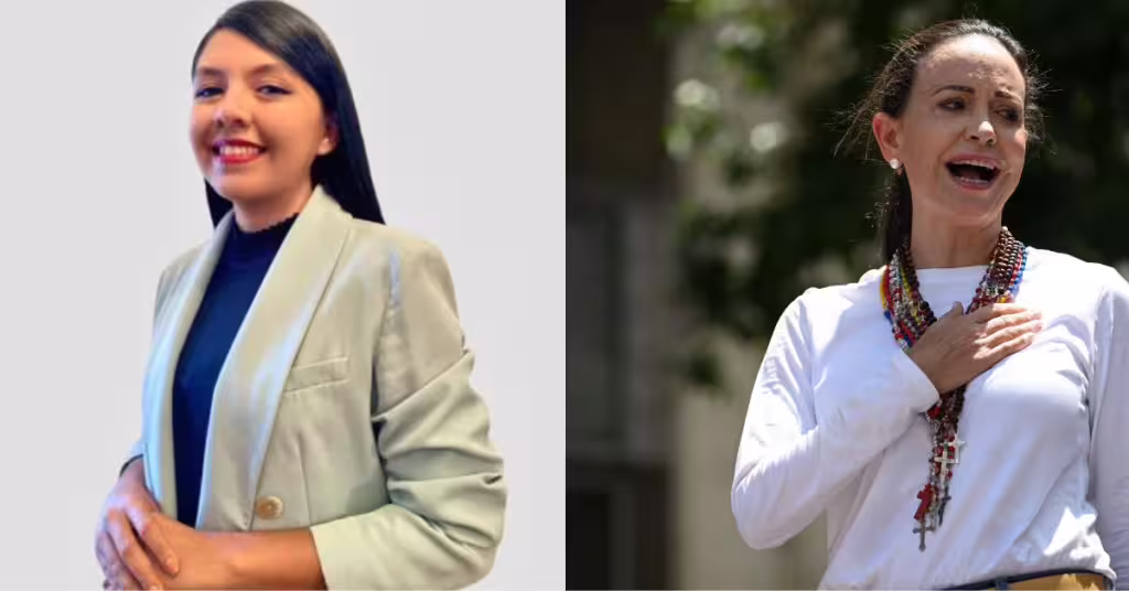 Detienen a colaboradora de Machado y González durante transmisión en vivo