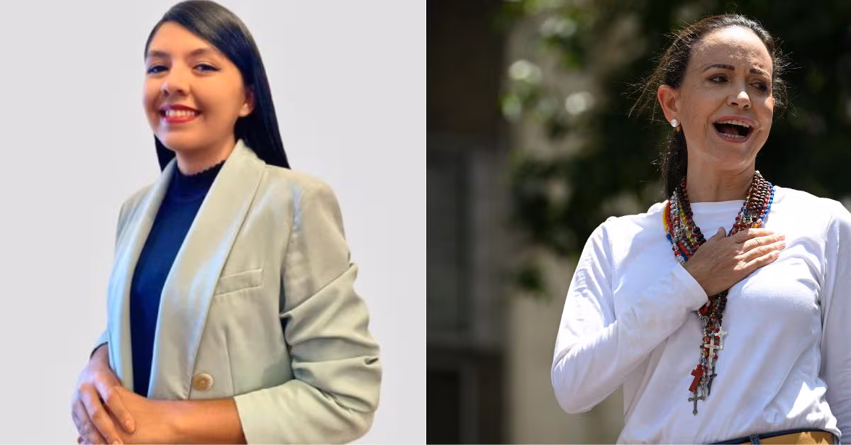 Detienen a colaboradora de Machado y González durante transmisión en vivo