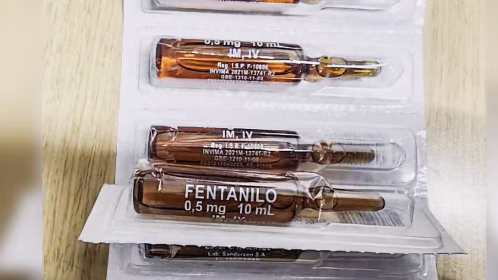 Histórica incautación de fentanilo en la RM: detectan 985 ampollas ocultas en camión de carnes