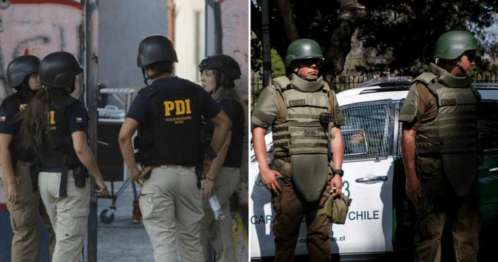 Megaoperativo en la Región Metropolitana deja 200 detenidos: incautación de drogas, armas y vehículos