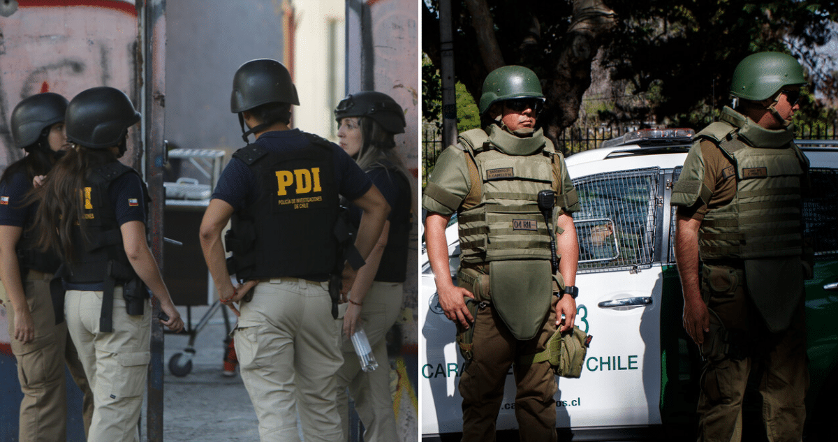 Megaoperativo en la Región Metropolitana deja 200 detenidos: incautación de drogas, armas y vehículos