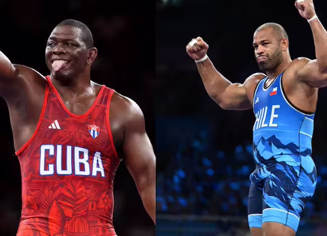 Yasmani Acosta vence a Mijaín López en una épica lucha en los Juegos Olímpicos de París 2024