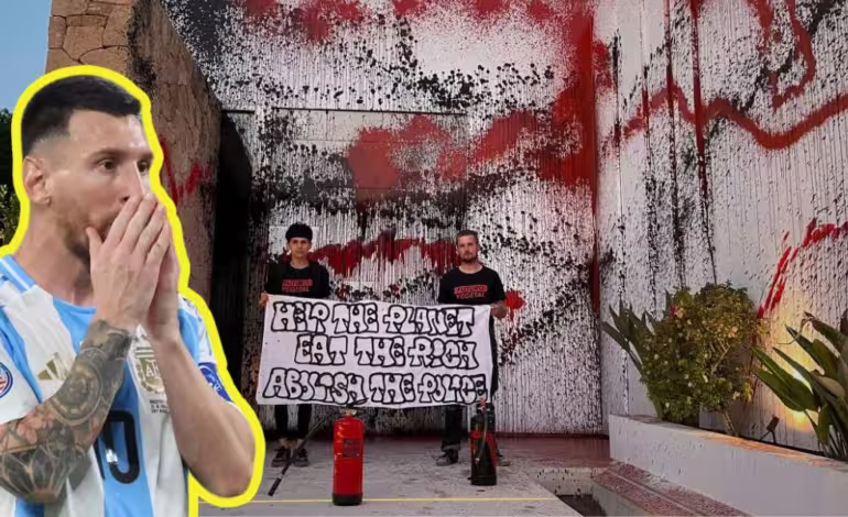 Lionel Messi exige millonaria indemnización tras vandalismo a su mansión en Ibiza por activistas de ‘Futuro Vegetal’