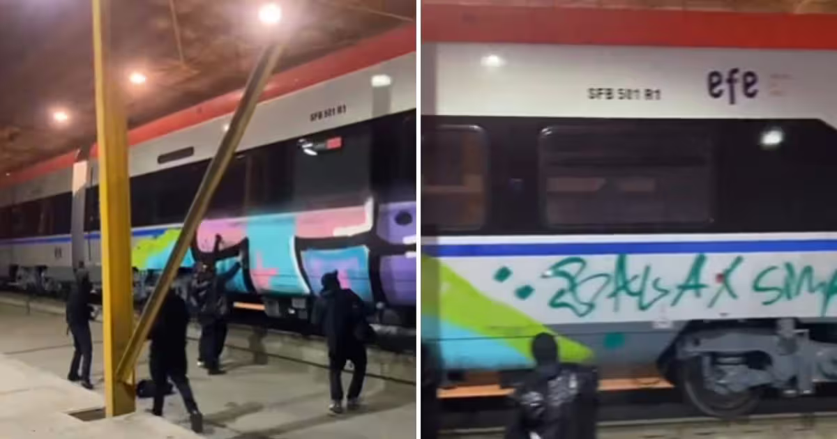Ola de vandalismo afecta tren Santiago-Rancagua: Pérdidas alcanzan los mil millones de pesos