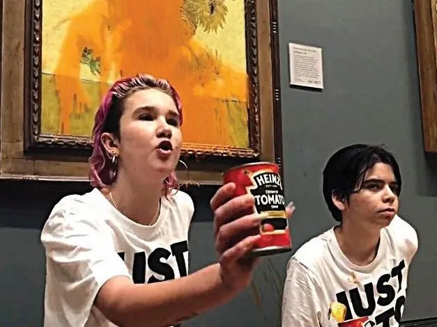 Activistas climáticos condenadas a prisión por arrojar sopa sobre «Los Girasoles» de Van Gogh