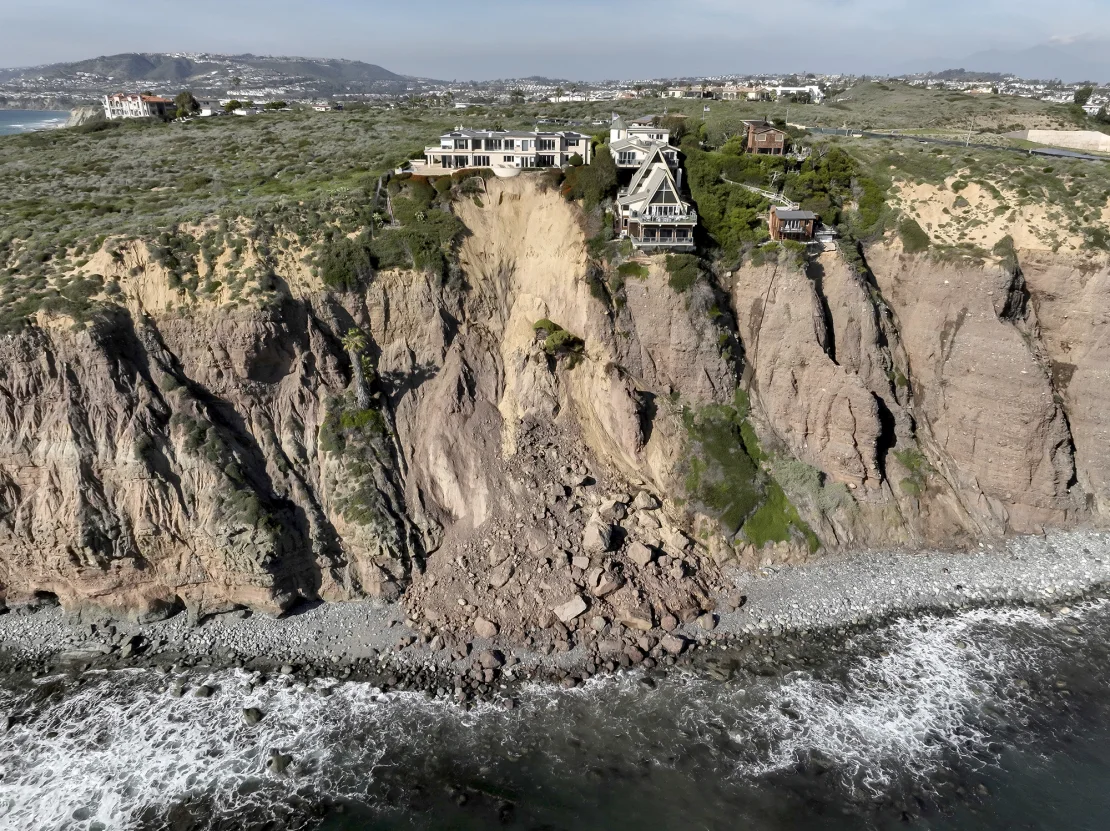 Deslizamientos de tierra en California: el lujo en riesgo por el cambio climático