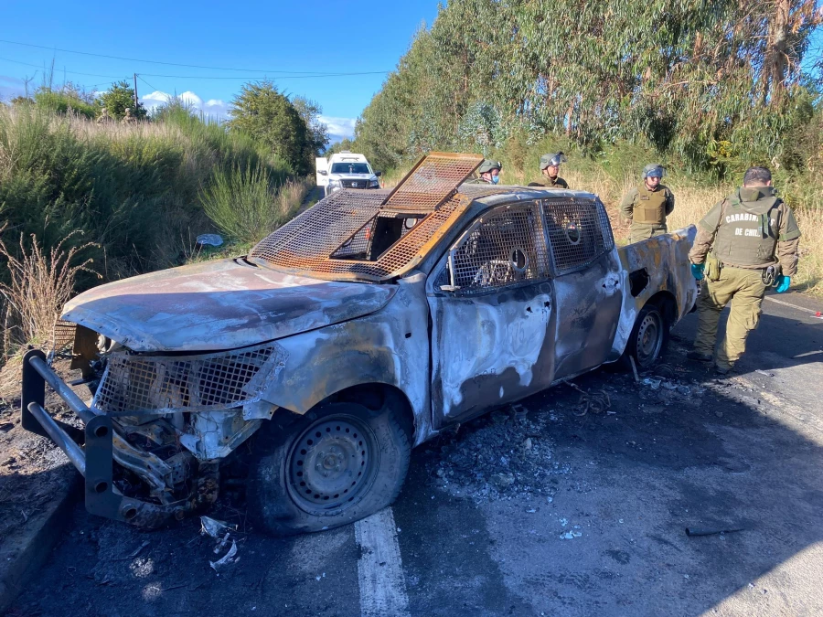 Hallan chalecos de carabineros asesinados en Cañete a un kilómetro de la emboscada