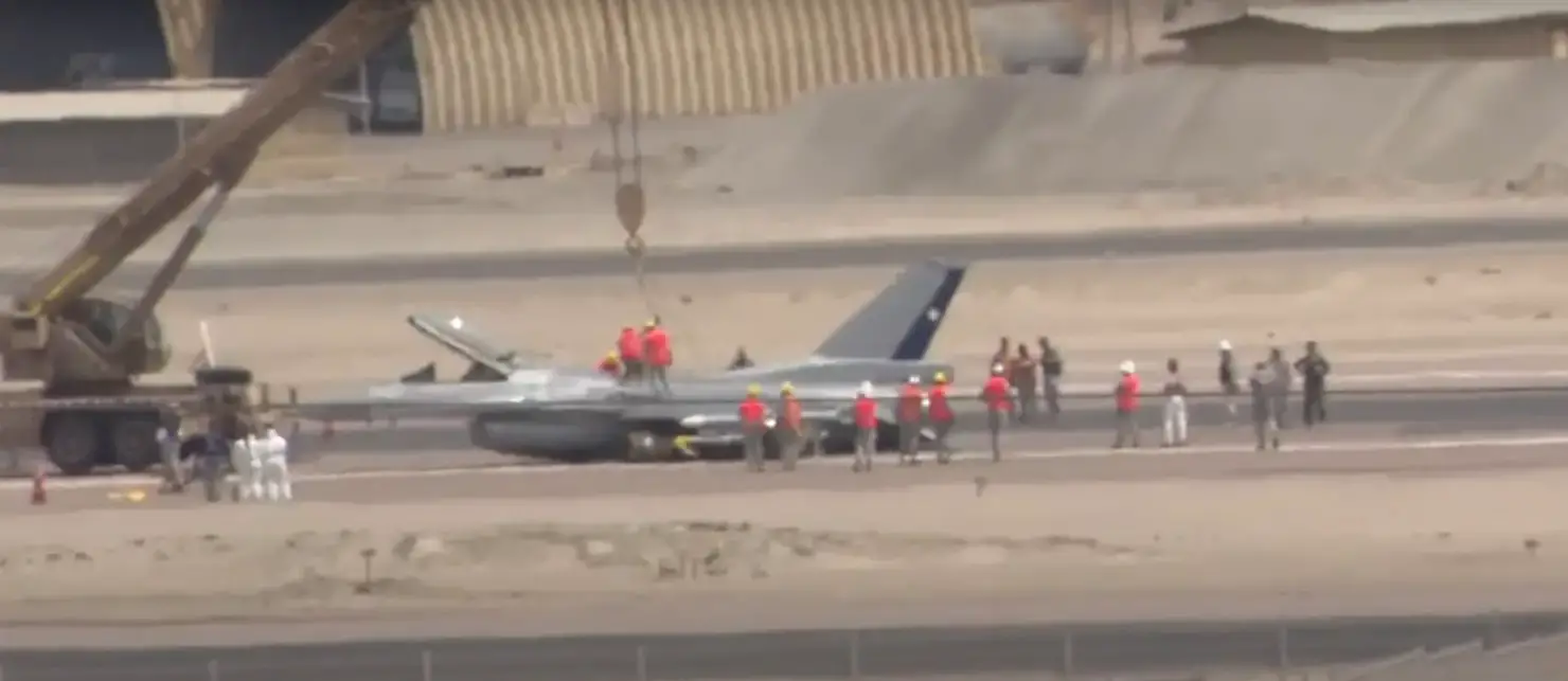 Reanudan operaciones en aeropuerto de Iquique tras incidente con avión F-16 de la FACH