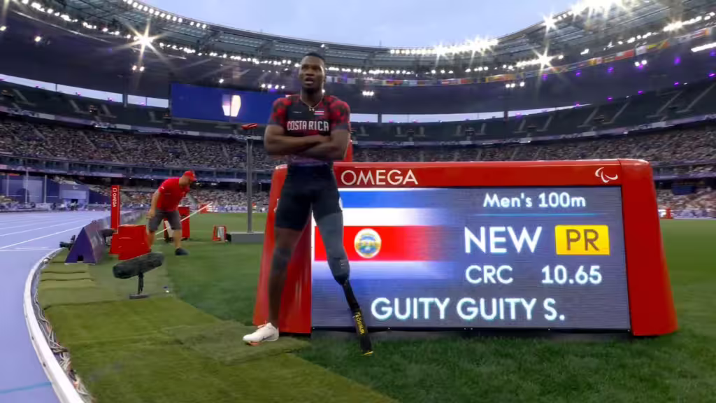 Sherman Guity establece nuevo récord en 100 metros T64 y conquista el oro en los Juegos Paralímpicos de París