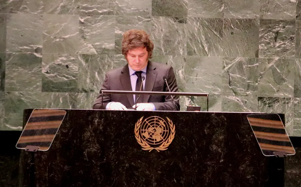 Milei critica a la ONU y promete un cambio en la política exterior de Argentina