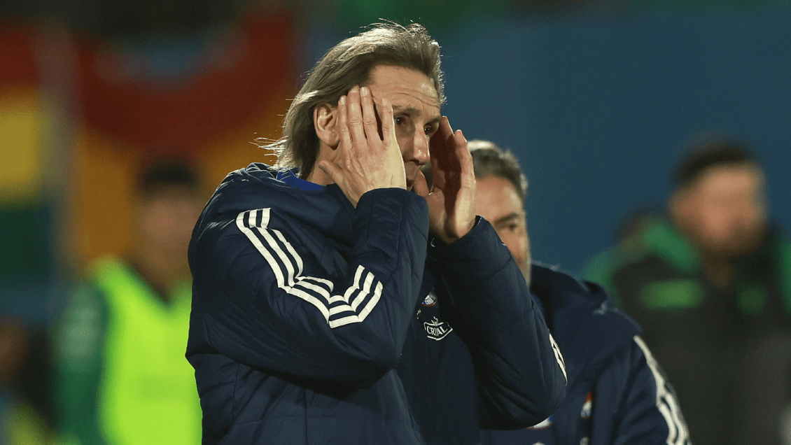 Ricardo Gareca admite dificultades con La Roja: «Deportivamente, no la estoy pasando bien»