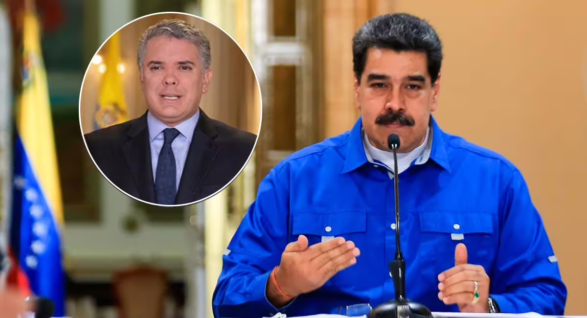 Maduro acusa a Iván Duque de participar en un supuesto plan de magnicidio