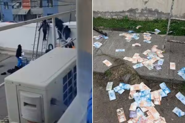 Hallan grandes sumas de dinero en operativo policial en Cerro Navia: podría estar relacionado con robo a Brinks