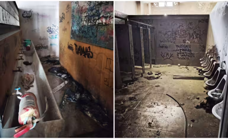 Incendio en el INBA deja 35 estudiantes con quemaduras, 4 en riesgo vital