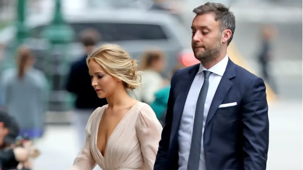 Jennifer Lawrence y su esposo Cooke Maroney esperan su segundo hijo