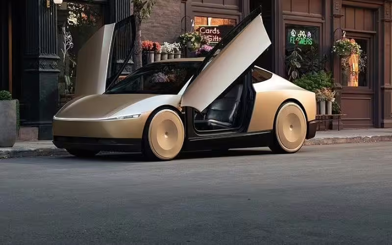 Elon Musk presenta «robotaxi» de Tesla: el primer auto sin volante ni pedales que se conduce solo