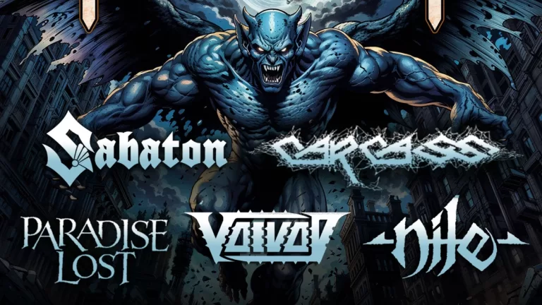 Carcass, Sabaton y Paradise Lost entre los confirmados para The Metal Fest 2025 en Santiago