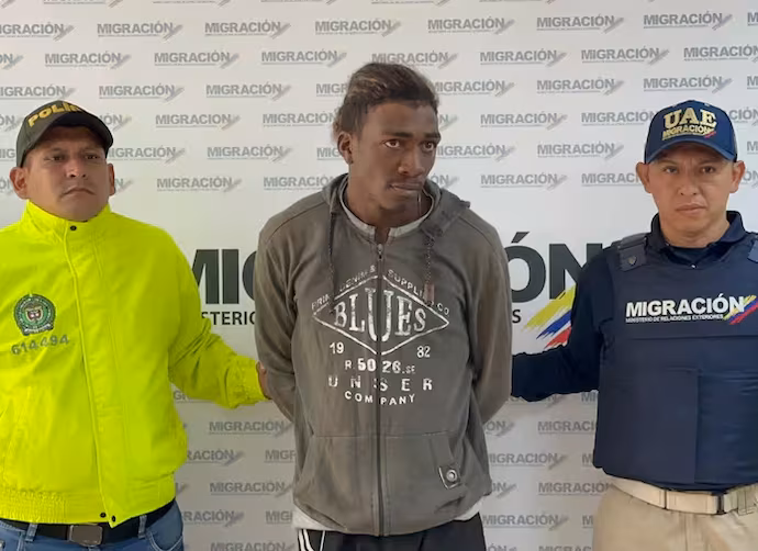 Capturan en Colombia a implicado en triple homicidio durante grabación de video musical en Chile