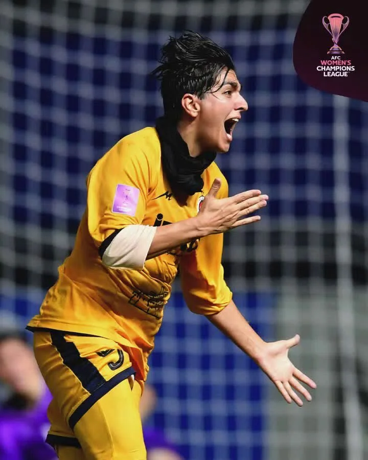Suspenden a Capitana de Fútbol Femenino de Irán por Celebrar Gol sin Hiyab en la Liga Asiática