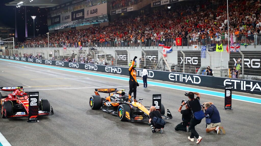 Lando Norris conquista Abu Dabi y asegura un histórico título de Constructores para McLaren