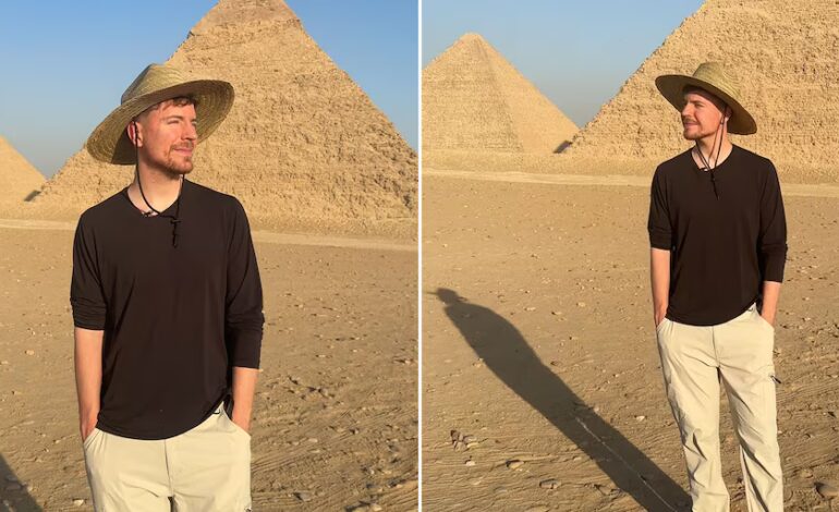 MrBeast Impacta con un Proyecto Único: Alquila las Pirámides de Egipto para un Video Histórico