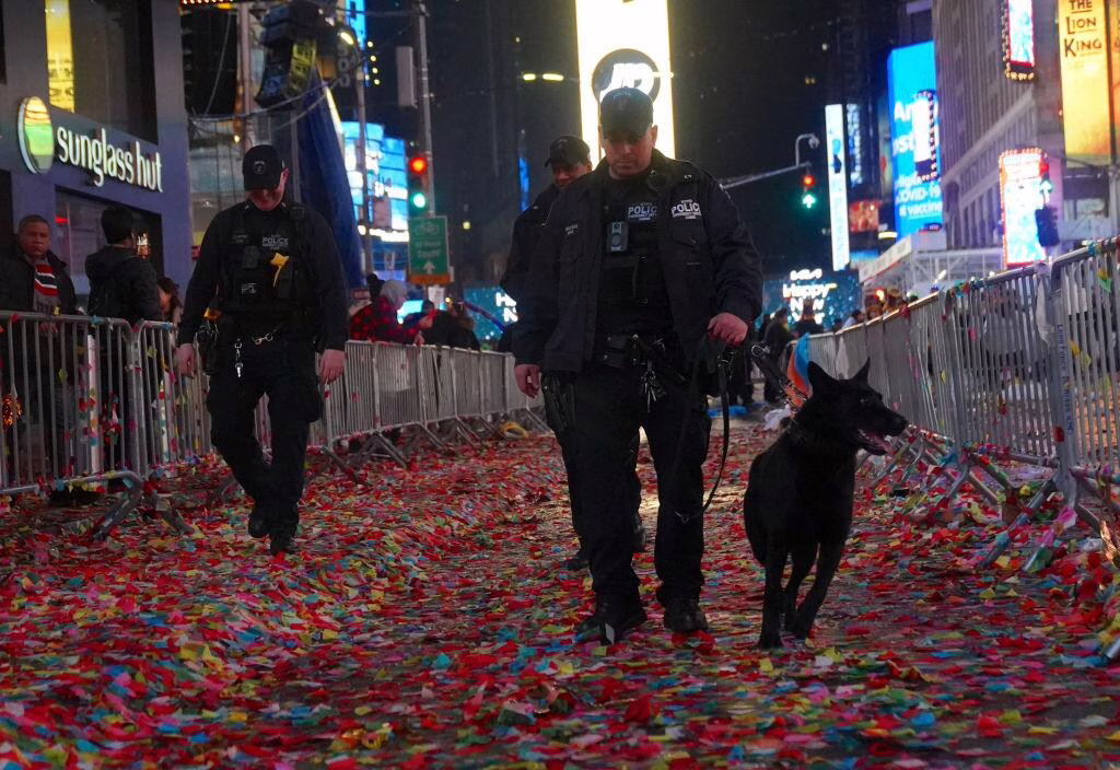 Seguridad extrema en Times Square: medidas para un Año Nuevo sin incidentes