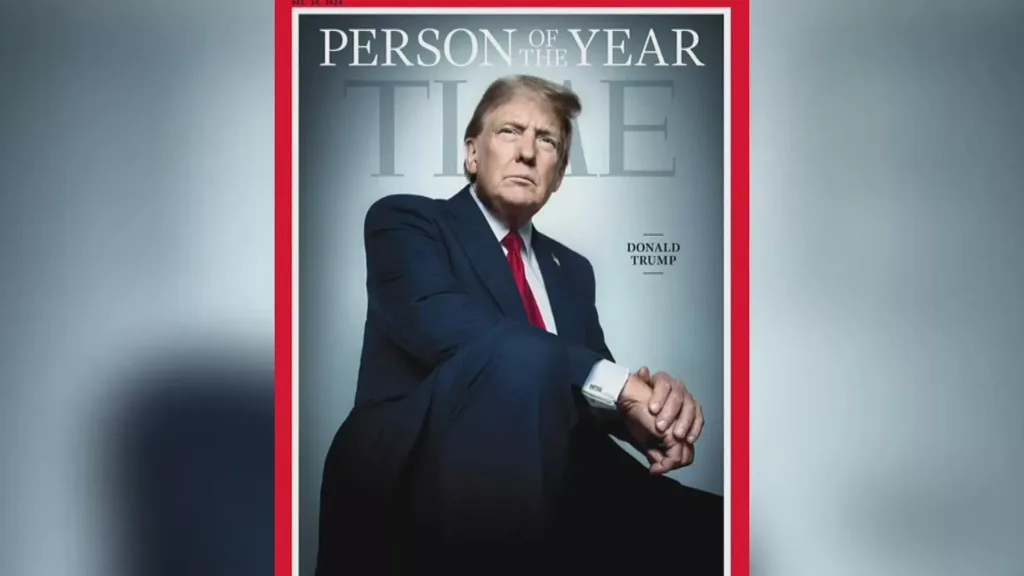 Donald Trump es nombrado Persona del Año 2024 por la revista Time