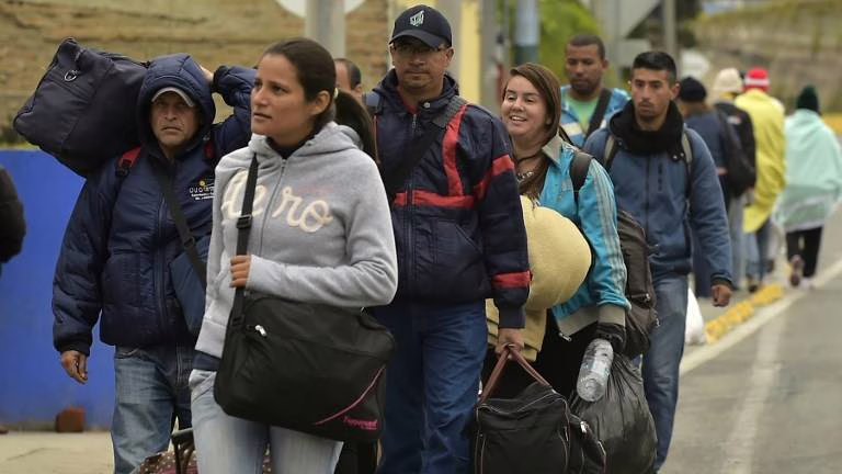 Países que concentran el mayor número de migrantes venezolanos en el mundo