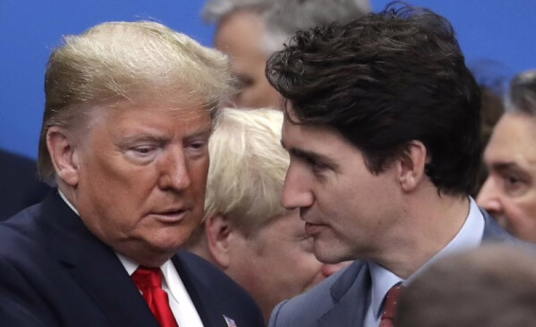 Trump propone una unión entre Estados Unidos y Canadá tras la renuncia de Trudeau